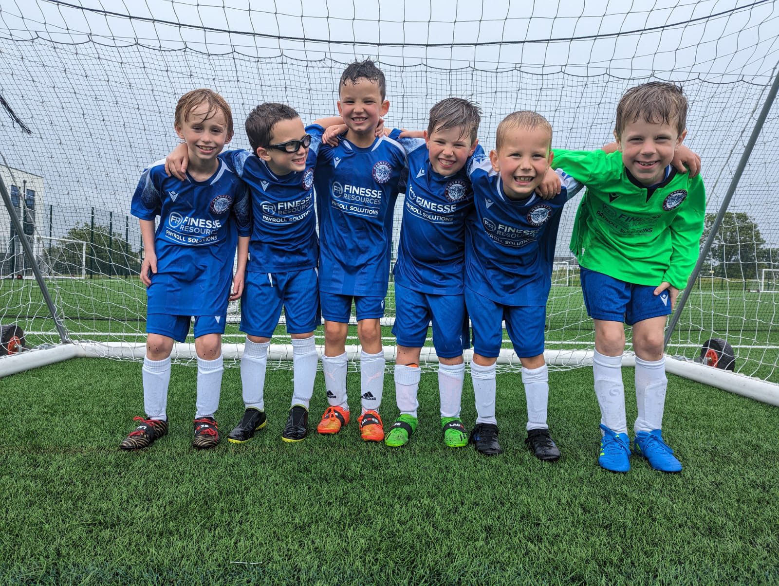 Football team sponsored by Finesse Resources